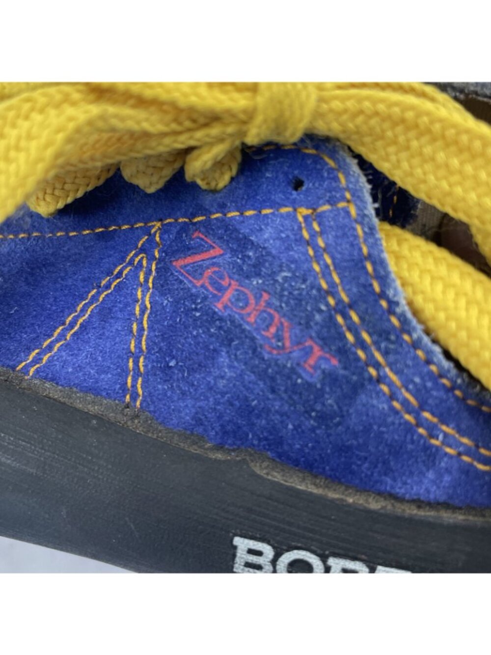 Boreal Zephyr Rock Climbing Shoes US 6.5/UK 5.5/EUR 37.75 Fusion S2 Blue Yellow - Picture 7 of 9